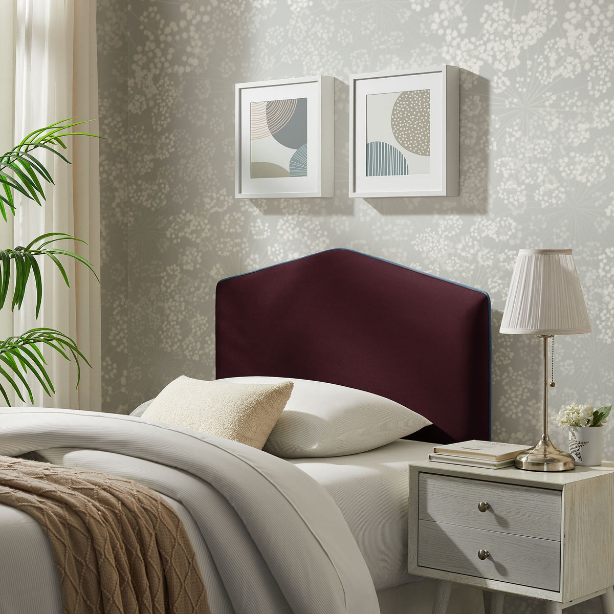 Cosette Performance Velvet Headboard by Modway, photo 23 of 51