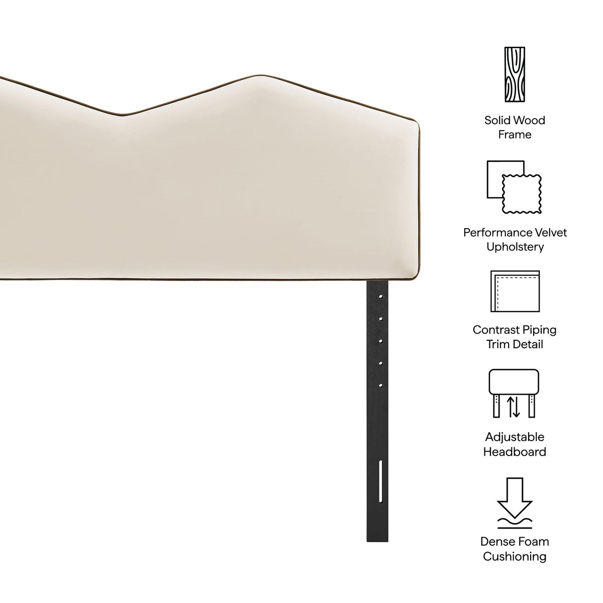 Cosette Performance Velvet Headboard by Modway, photo 35 of 51