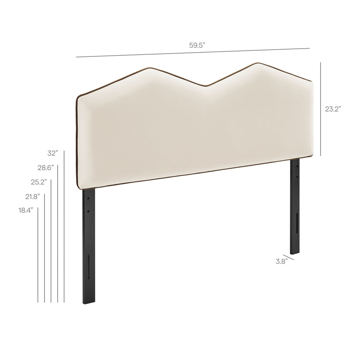Cosette Performance Velvet Headboard by Modway, photo 34 of 51