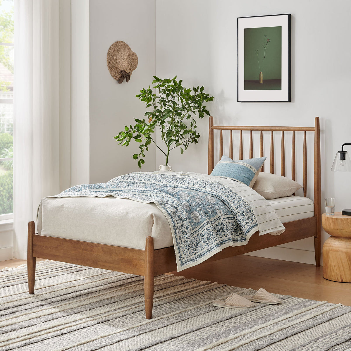 Zane Spindle Bed Frame by Modway, photo 26 of 41