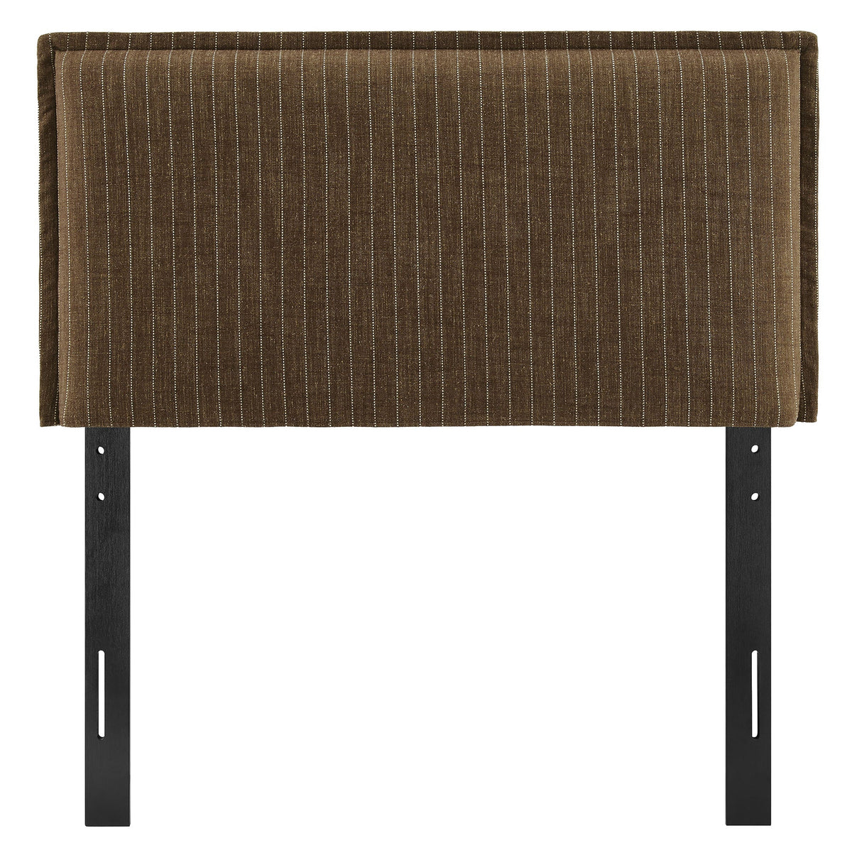 Camille Striped Linen Blend Twin Size Headboard by Modway, photo 4 of 24