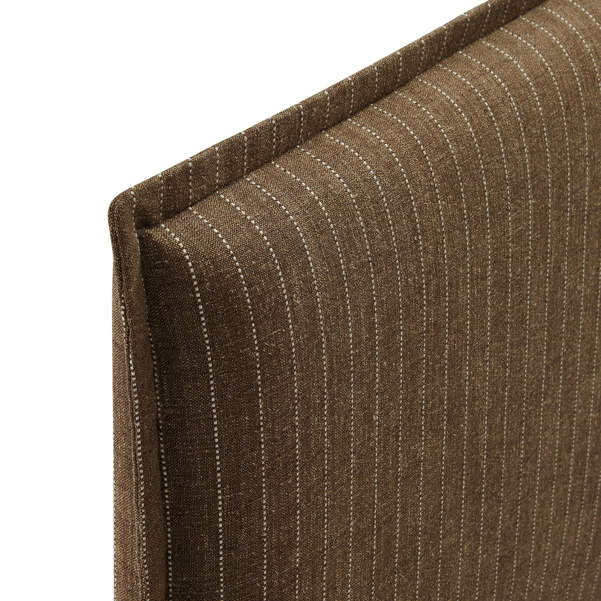 Camille Striped Linen Blend Twin Size Headboard by Modway, photo 6 of 24