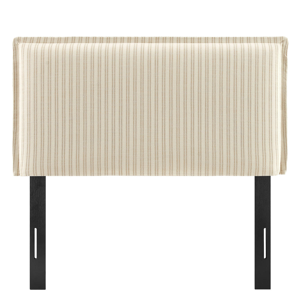Camille Striped Linen Blend Twin Size Headboard by Modway, photo 13 of 24