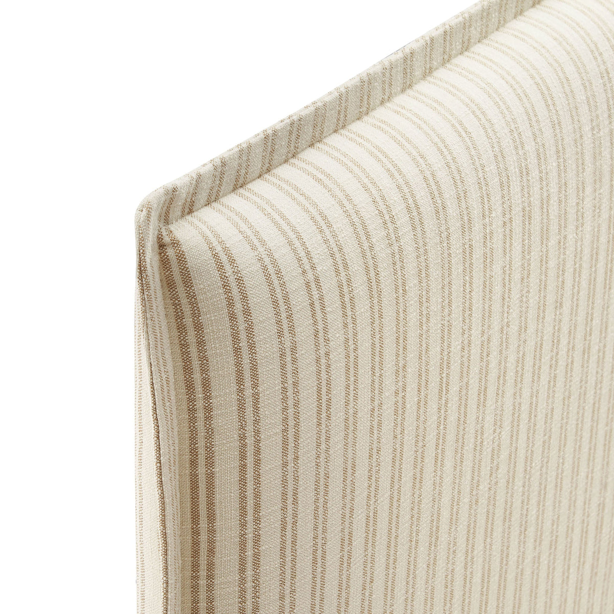 Camille Striped Linen Blend Twin Size Headboard by Modway, photo 14 of 24