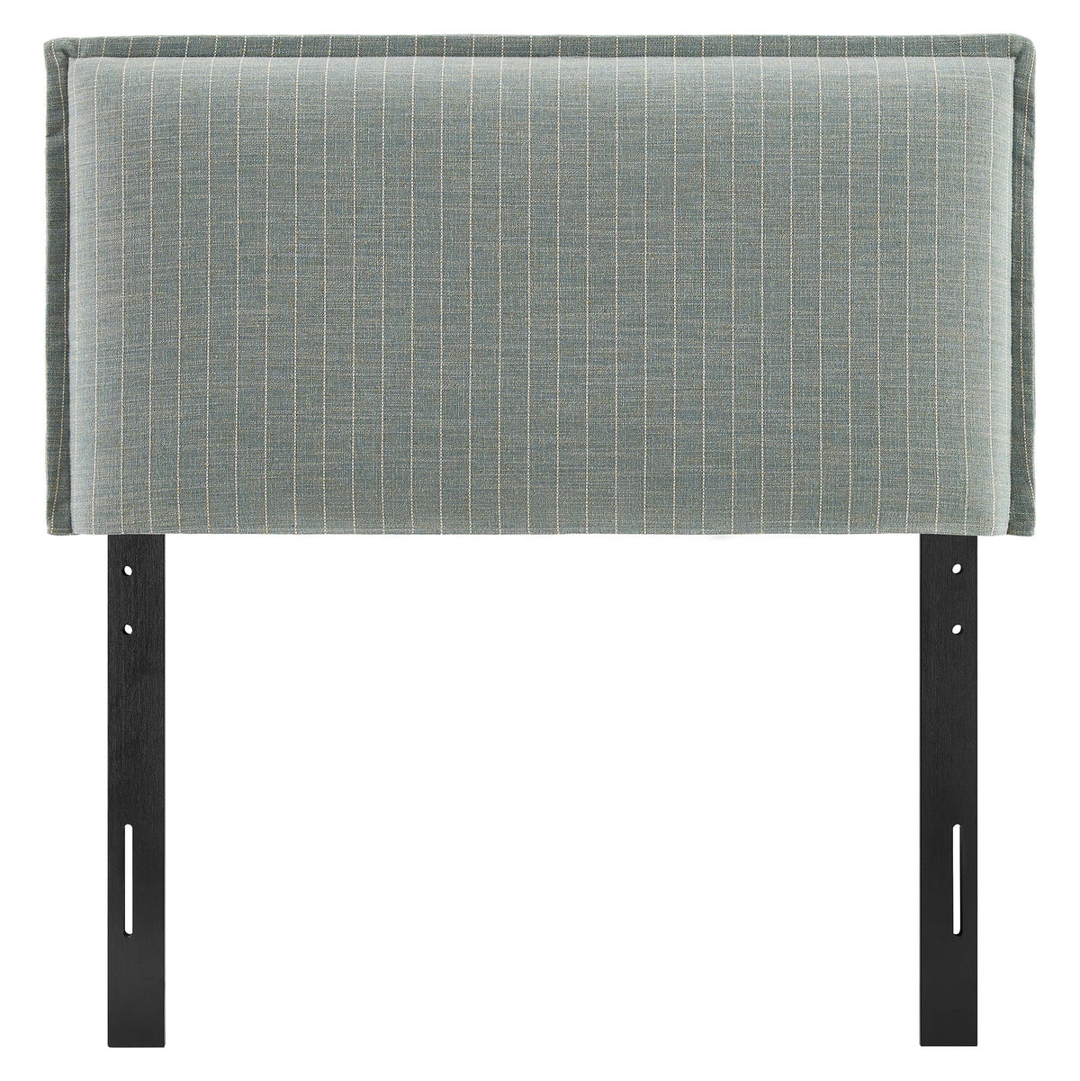 Camille Striped Linen Blend Twin Size Headboard by Modway, photo 20 of 24