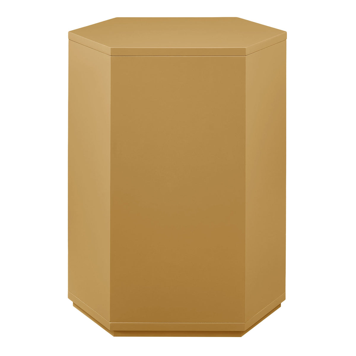 Kade Faceted Semi-Gloss Side Table by Modway, photo 15 of 40