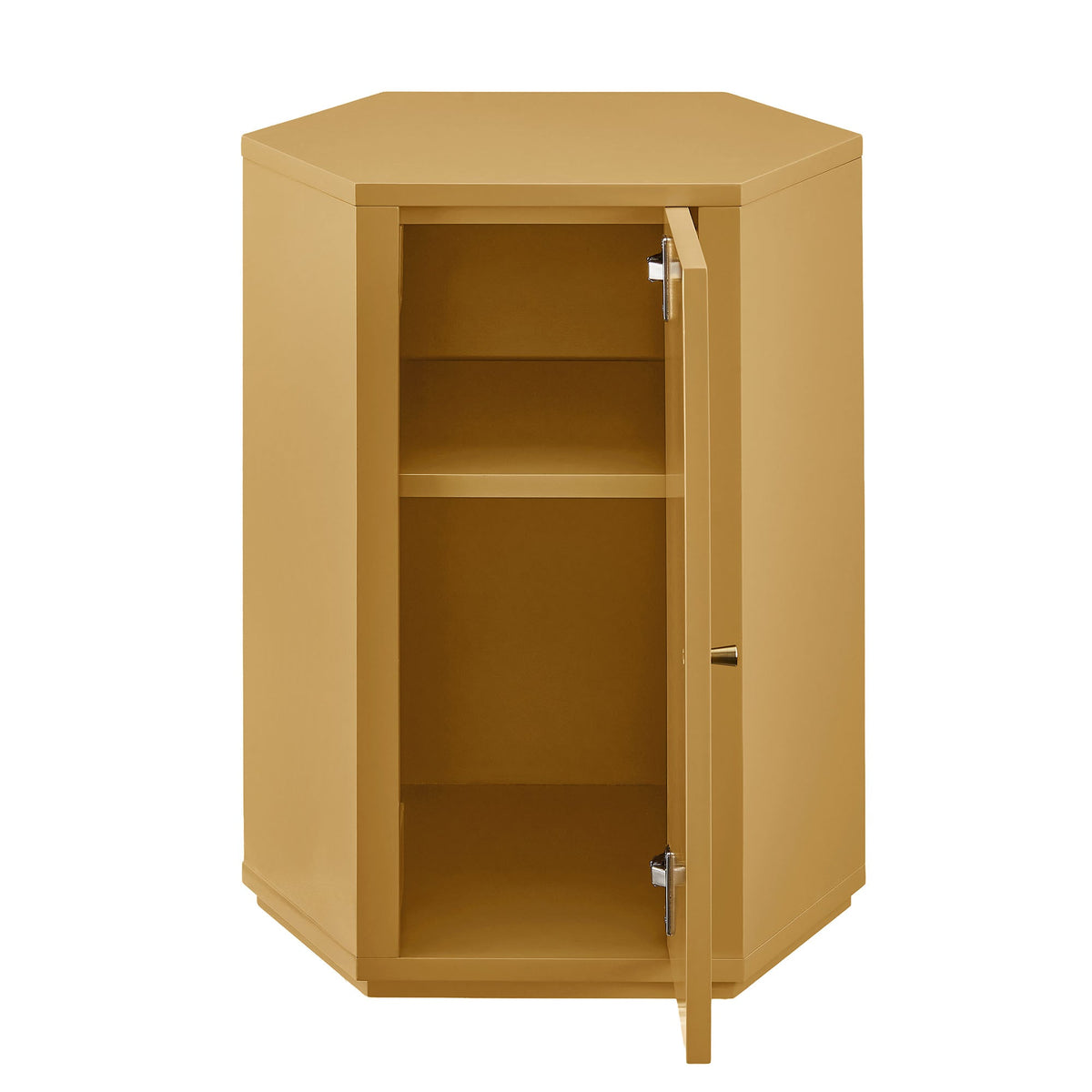 Kade Faceted Semi-Gloss Side Table by Modway, photo 18 of 40