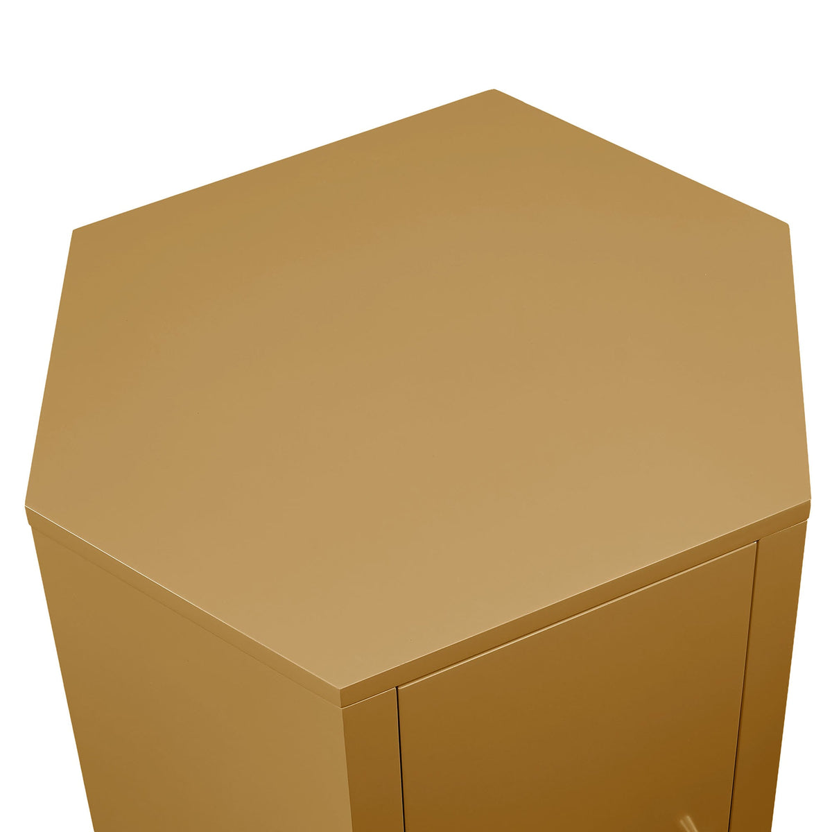 Kade Faceted Semi-Gloss Side Table by Modway, photo 19 of 40