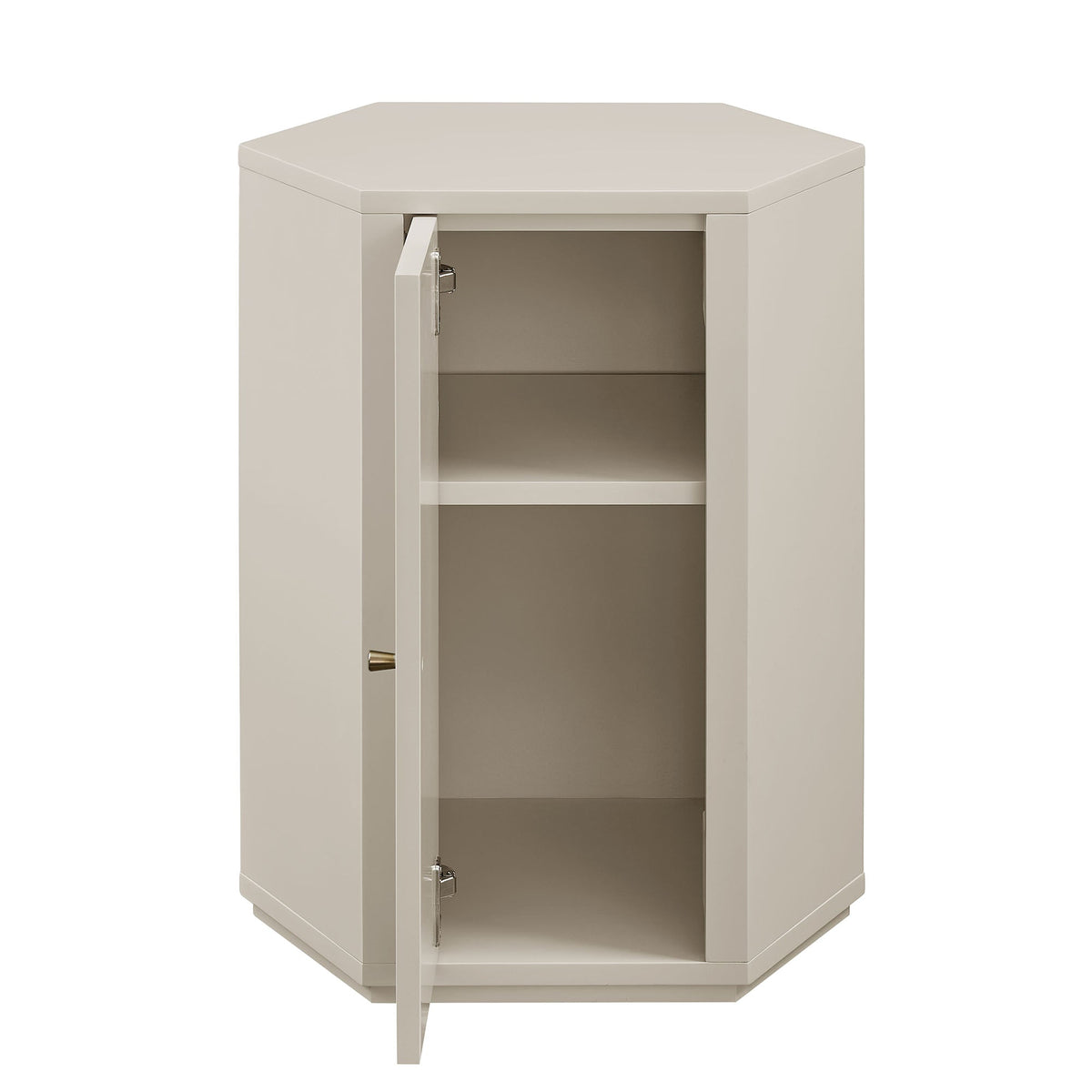 Kade Faceted Semi-Gloss Side Table by Modway, photo 28 of 40