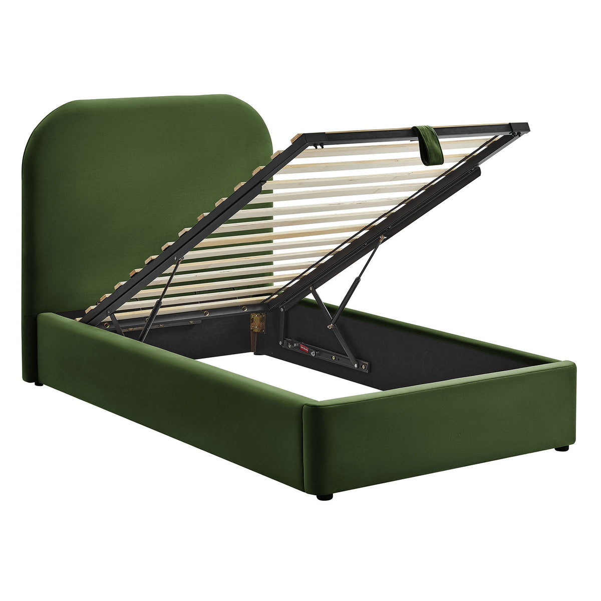 Keynote Performance Velvet Storage Platform Bed Frame by Modway, photo 37 of 56