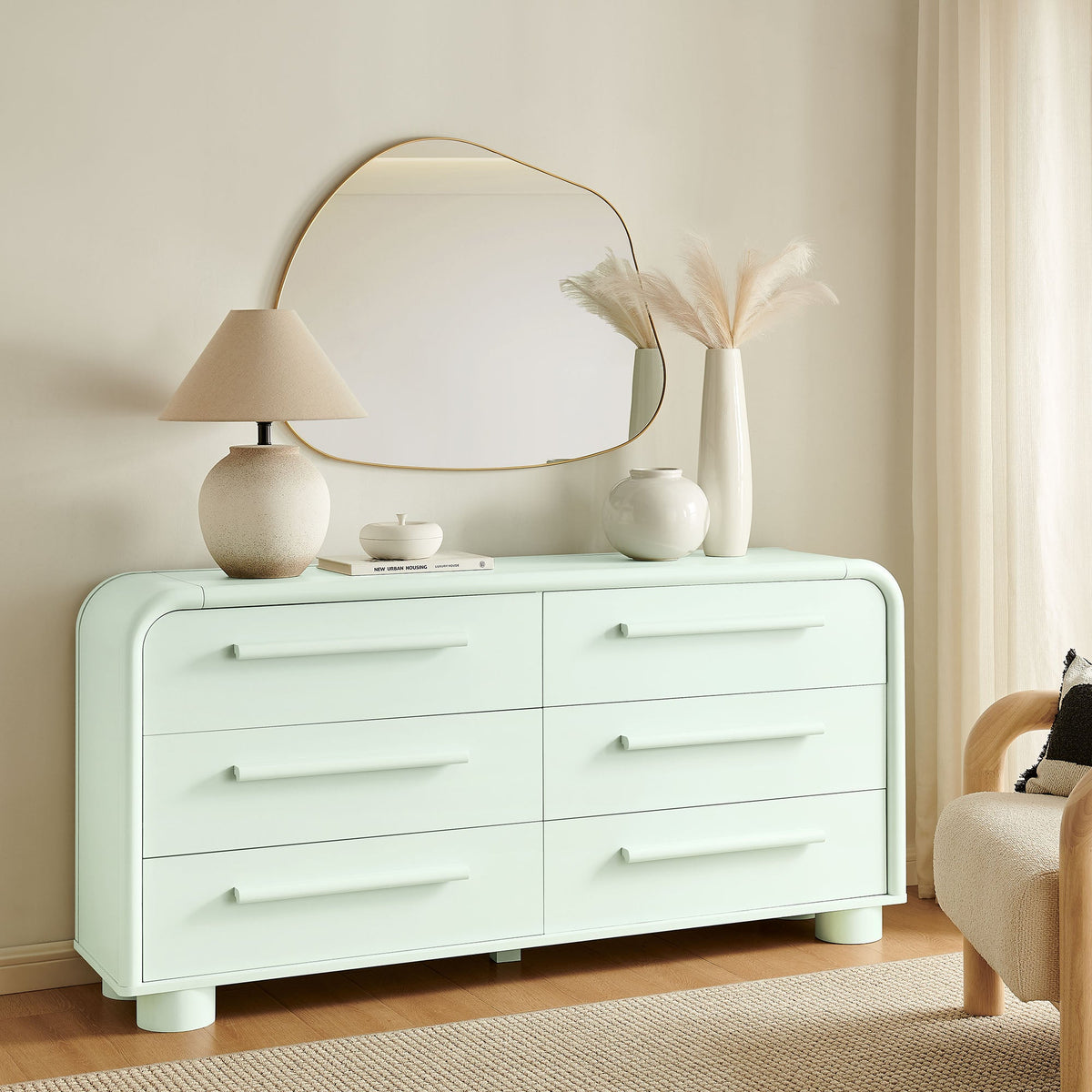 Bellamy Curved 6-Drawer Dresser by Modway, photo 15 of 24