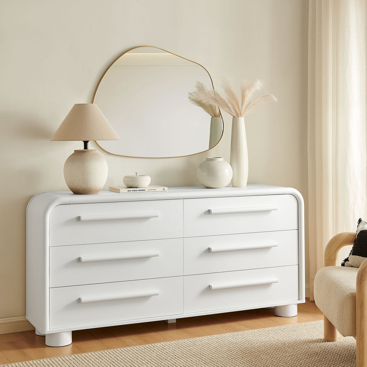 Bellamy Curved 6-Drawer Dresser by Modway, photo 23 of 24