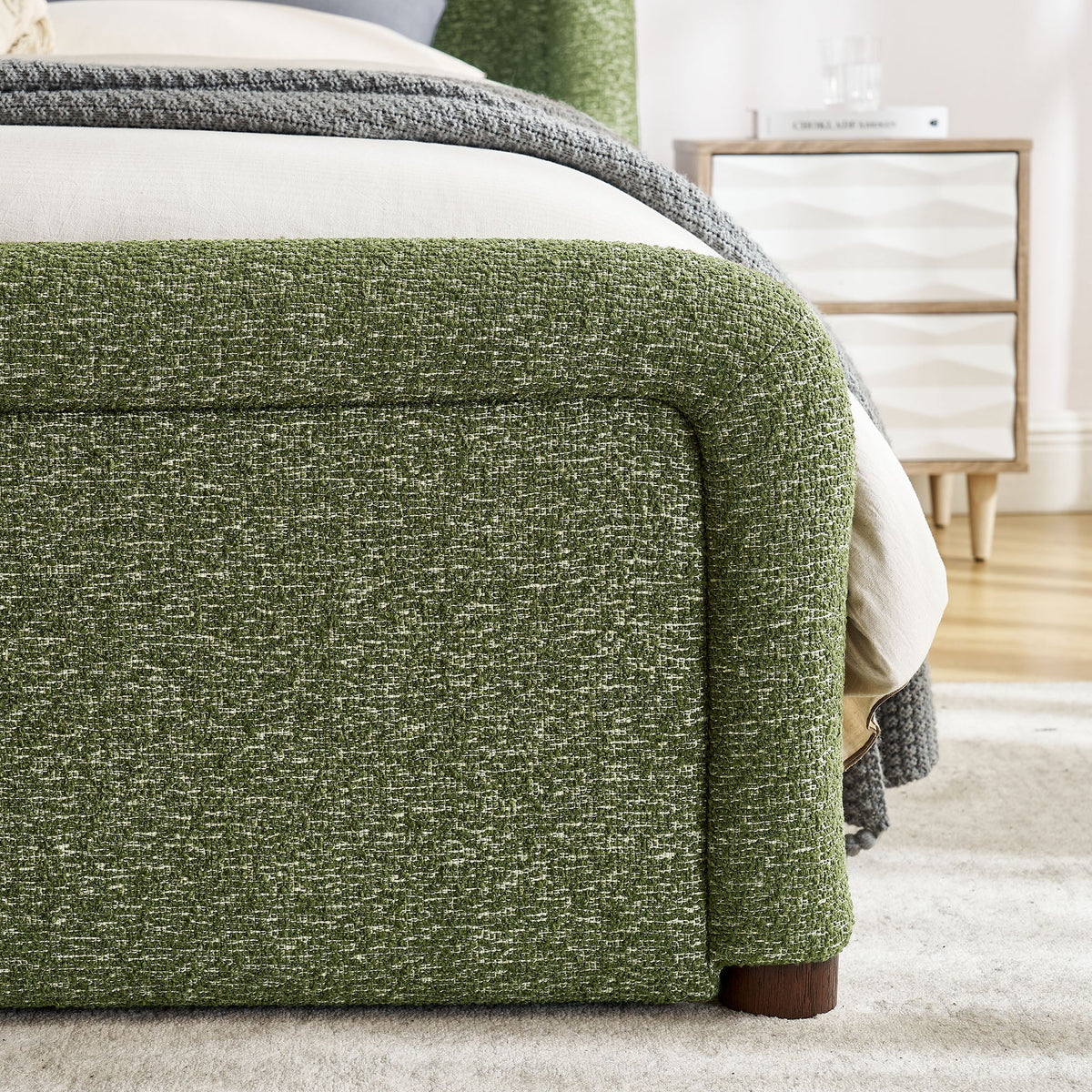 Tasmin Upholstered Fabric Platform Bed by Modway, photo 22 of 40