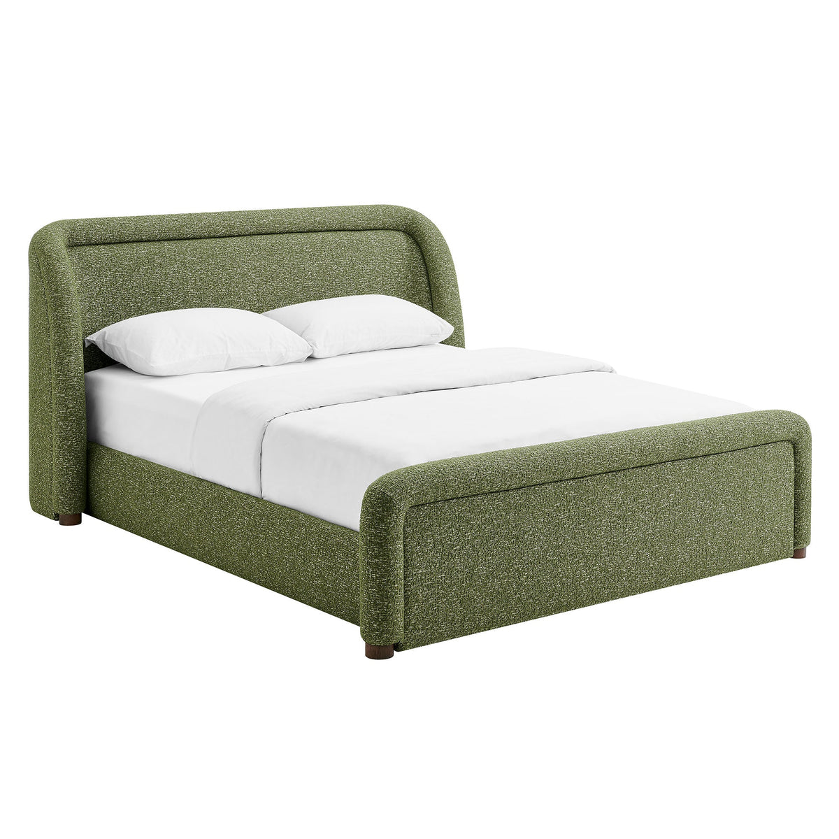 Tasmin Upholstered Fabric Platform Bed by Modway, photo 34 of 40