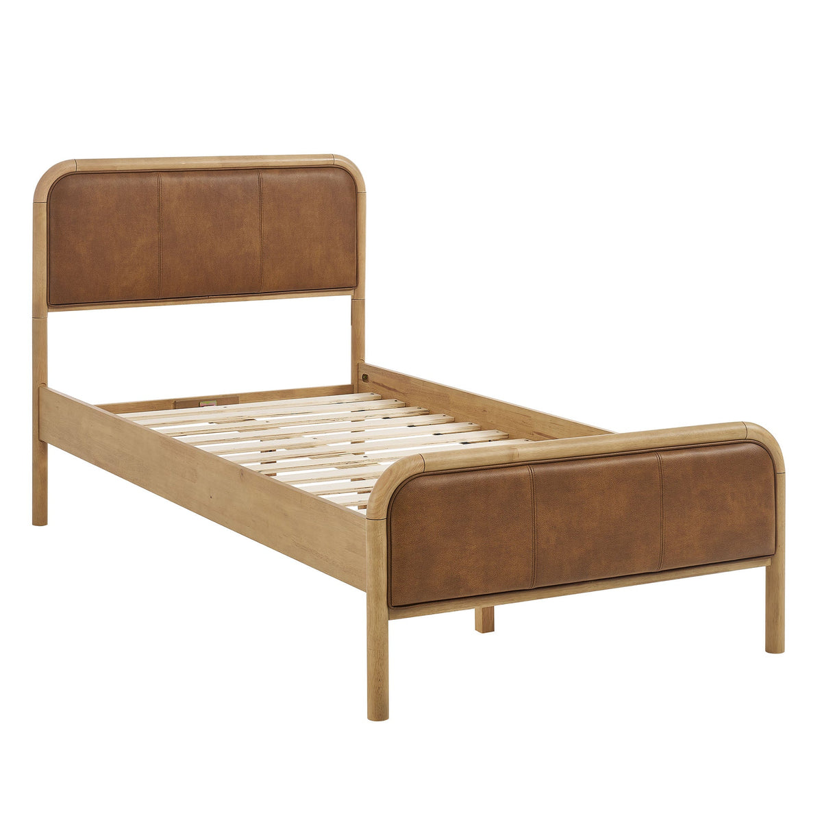 Wexford Vegan Leather Platform Bed by Modway, photo 6 of 44