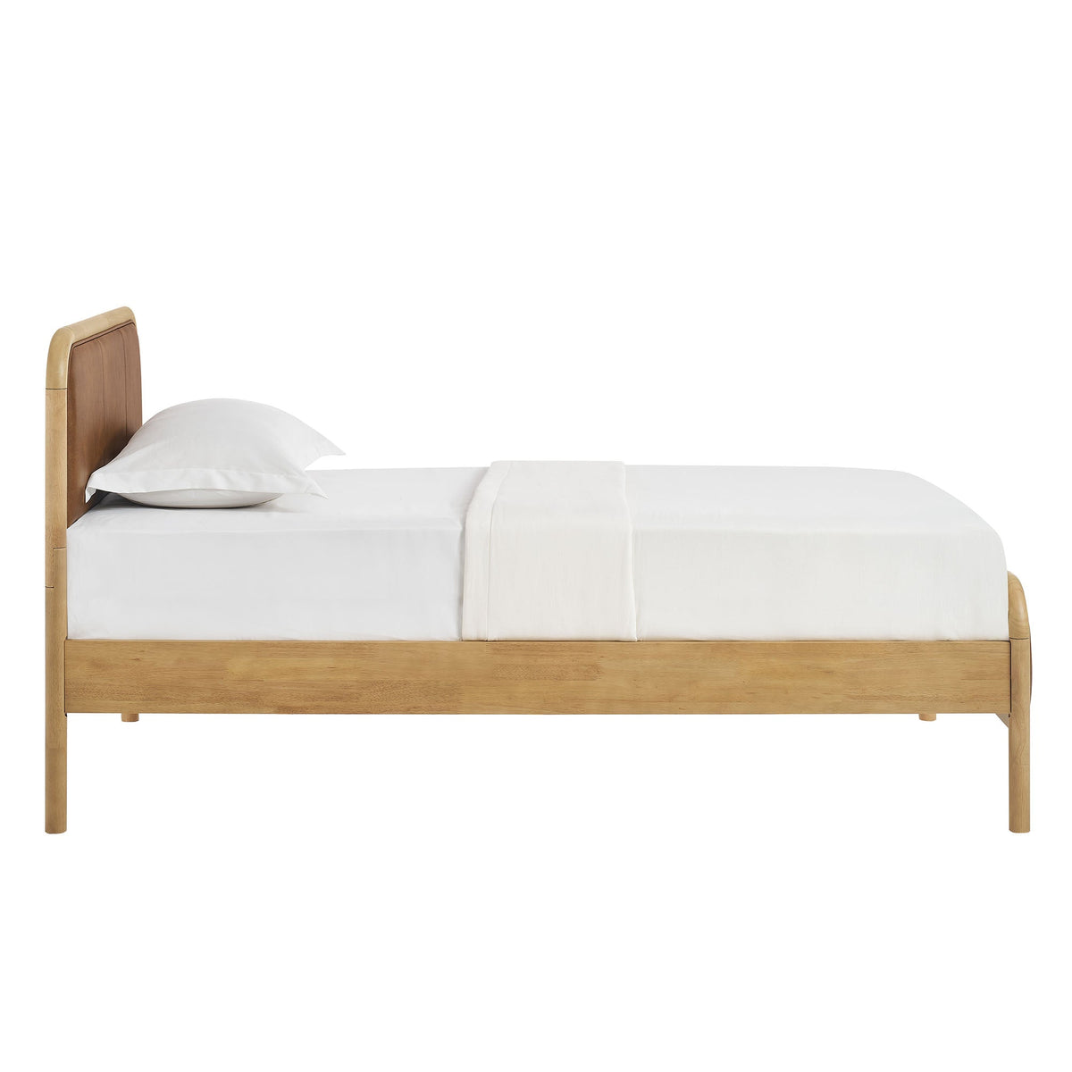 Wexford Vegan Leather Platform Bed by Modway, photo 4 of 44