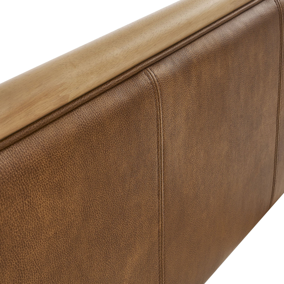 Wexford Vegan Leather Platform Bed by Modway, photo 8 of 44