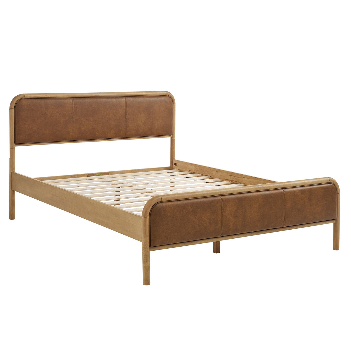 Wexford Vegan Leather Platform Bed by Modway, photo 27 of 44
