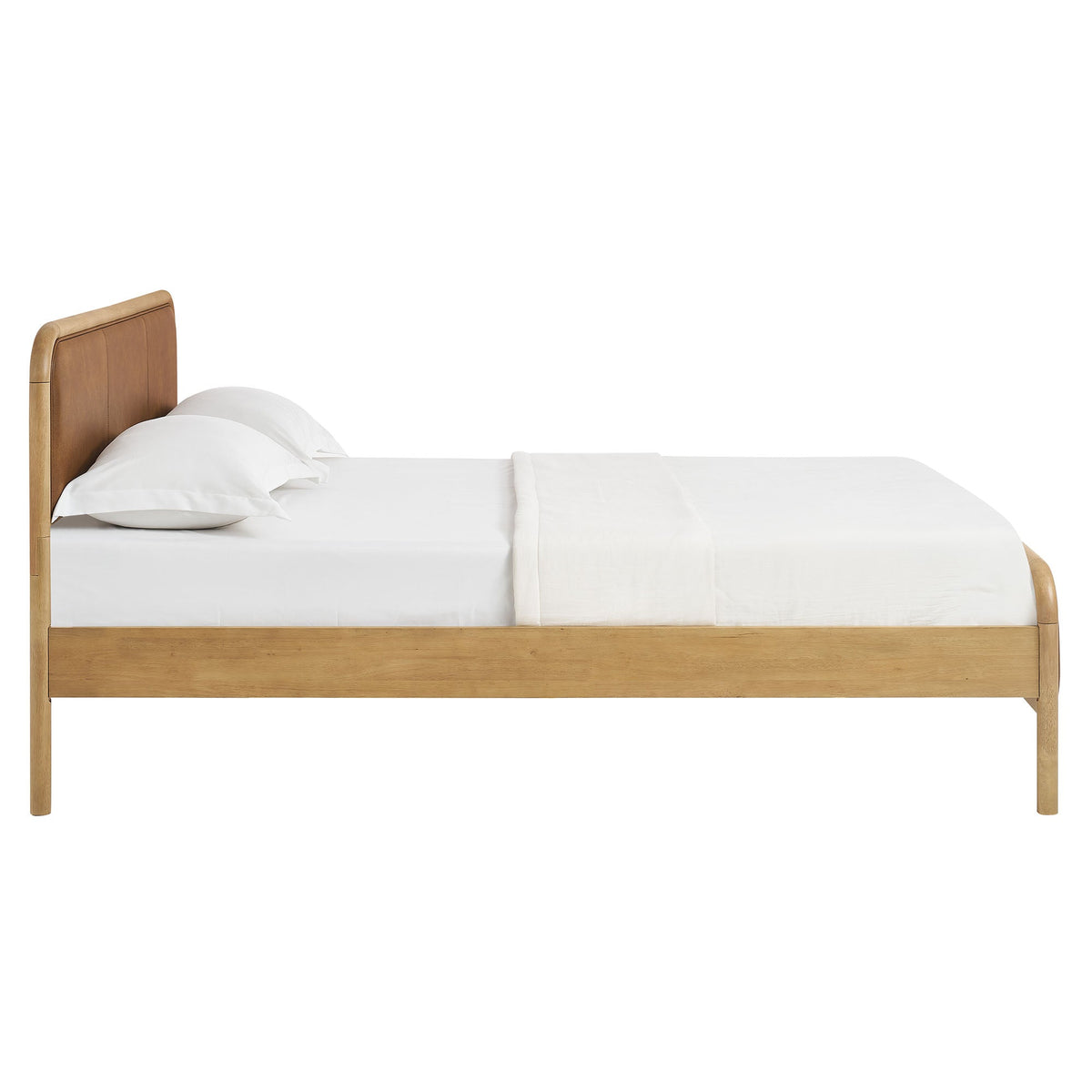 Wexford Vegan Leather Platform Bed by Modway, photo 24 of 44