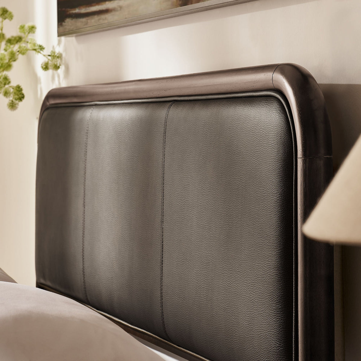Wexford Vegan Leather Platform Bed by Modway, photo 40 of 44