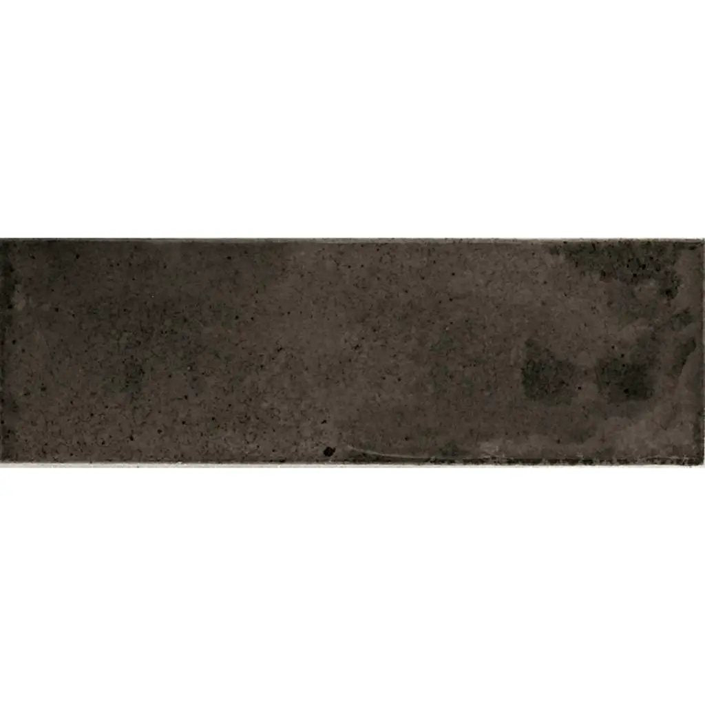 Black 2.5x8 Glossy Ceramic Subway Tile (38 pack, 5.38 sq ft/case) by Apollo Tile