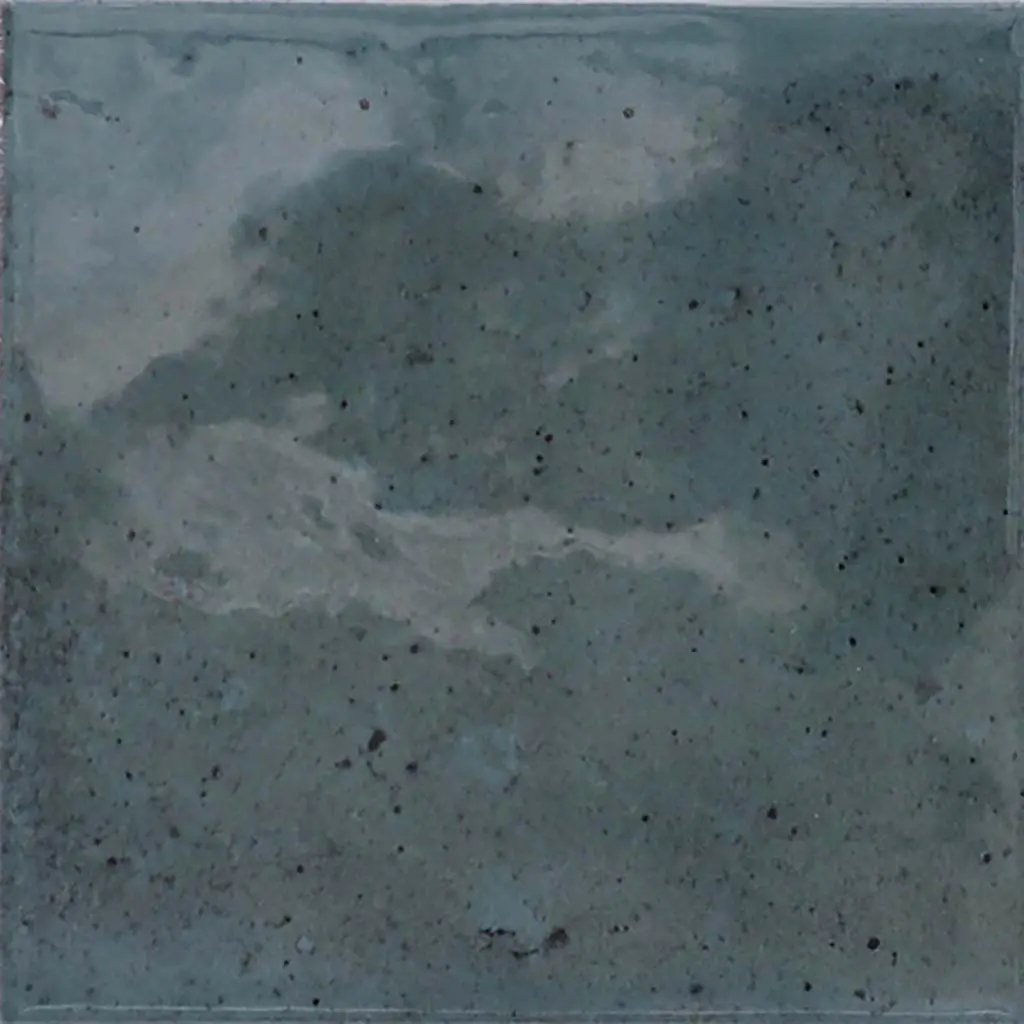 Spruce Blue 4x4 Glossy Square Ceramic Tile (60 pack, 6.48 sq ft/case) by Apollo Tile
