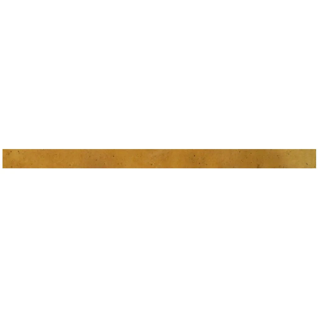 Honey Orange 0.5x8 Glossy Ceramic Pencil Tile Trim (10 pack, 0.7 sq ft/case) by Apollo Tile