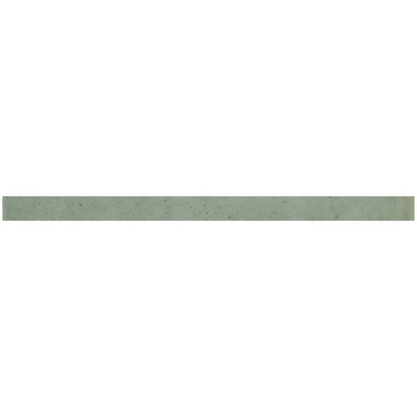 Sage Green 0.5x8 Glossy Ceramic Pencil Tile Trim (10 pack, 0.7 sq ft/case)