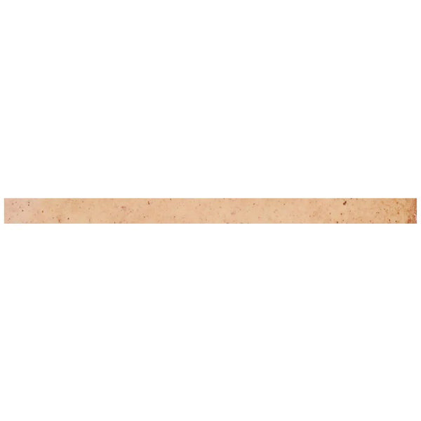 Pink 0.5x8 Glossy Ceramic Pencil Tile Trim (10 pack, 0.7 sq ft/case)