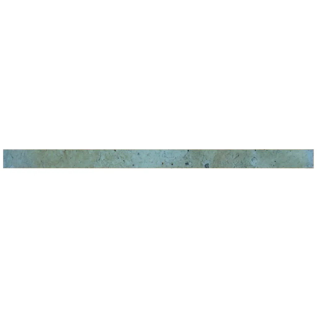 Blue 0.5x8 Glossy Ceramic Pencil Tile Trim (10 pack, 0.7 sq ft/case) by Apollo Tile