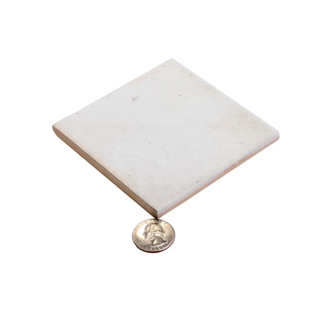 White 4x4 Glossy Square Ceramic Tile (60 pack, 6.46 sq ft/case) by Apollo Tile