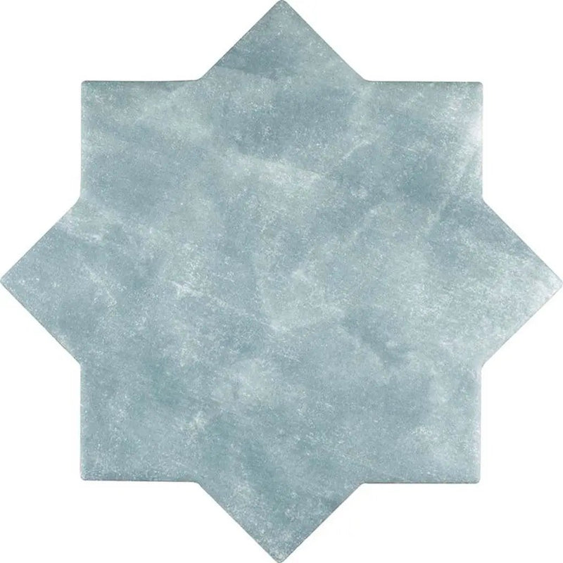 Pistachio Green 5x5 Matte Star Ceramic Tile (27 pack, 5.37 sq ft/case) by Apollo Tile