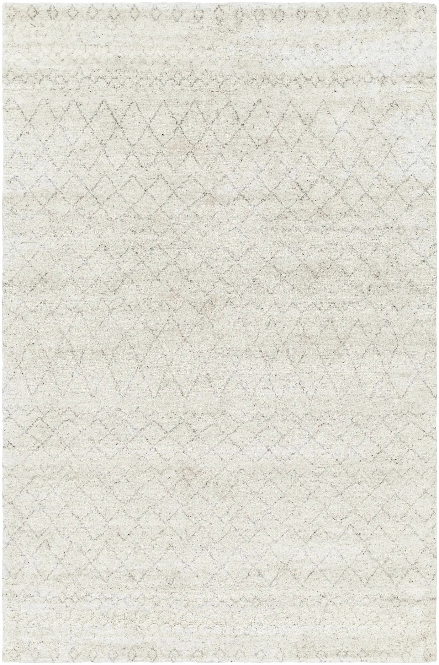 Mozon Handmade Faux Silk Area Rug - Clearance by Boutique Rugs