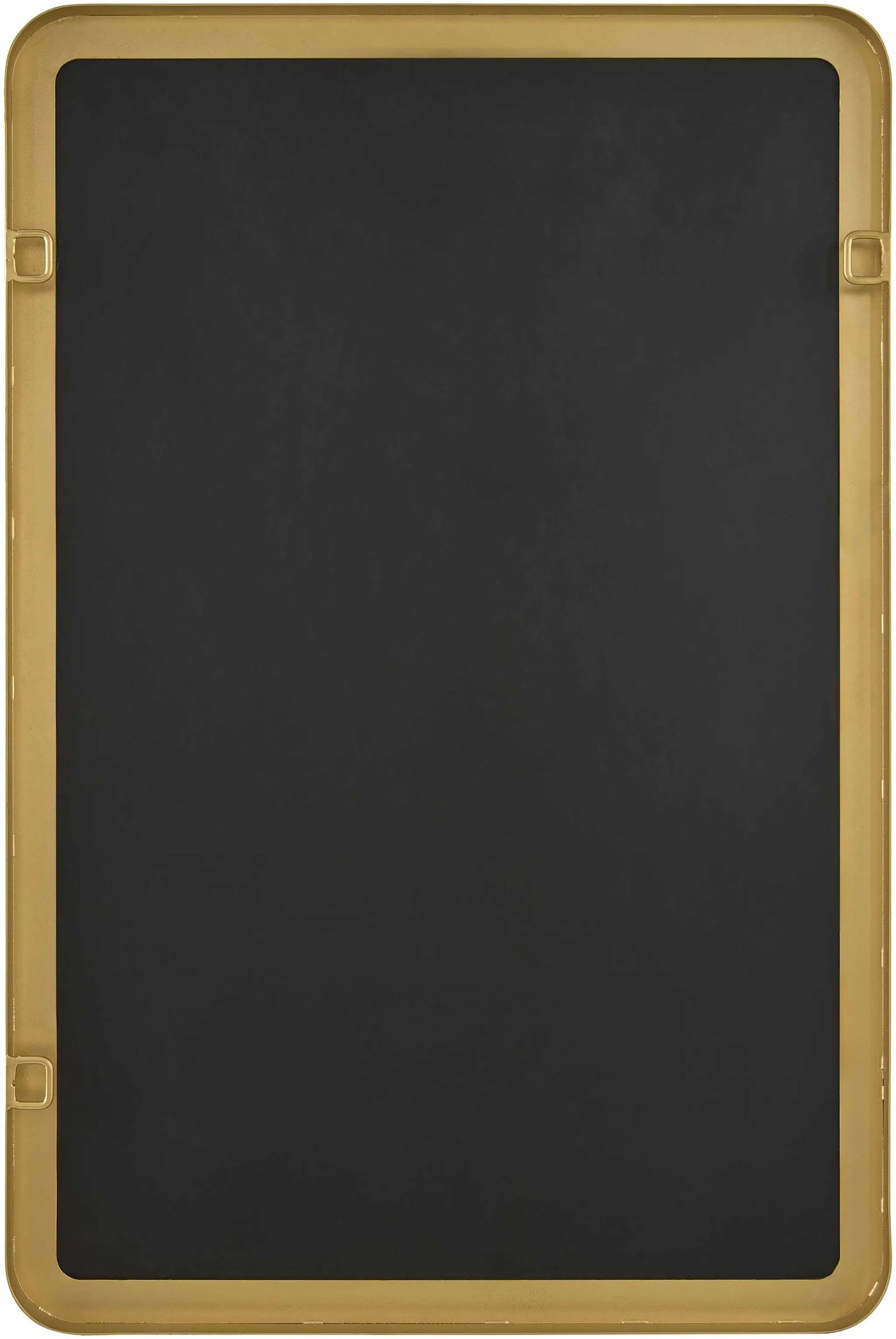 Tubii Gold Mirror with Iron Base by Boutique Rugs