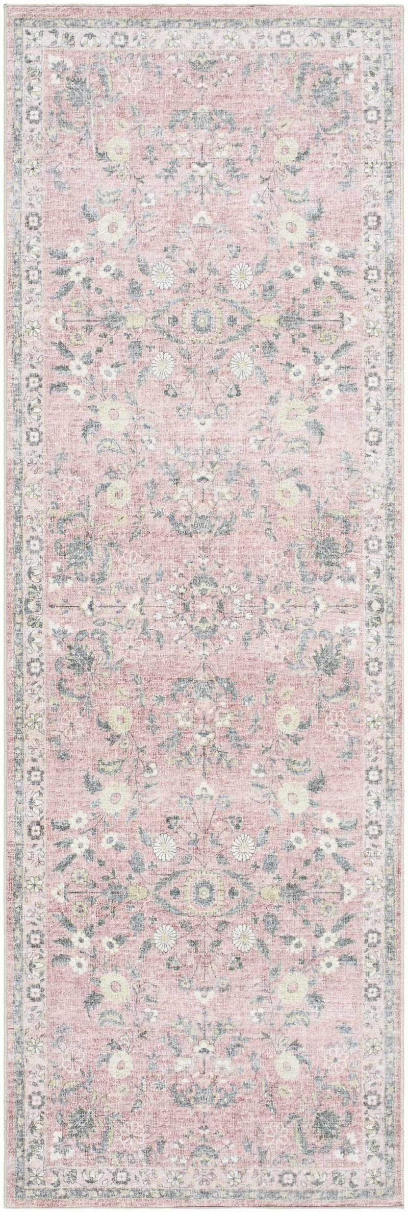 Meyly Pink Washable Area Rug by Boutique Rugs