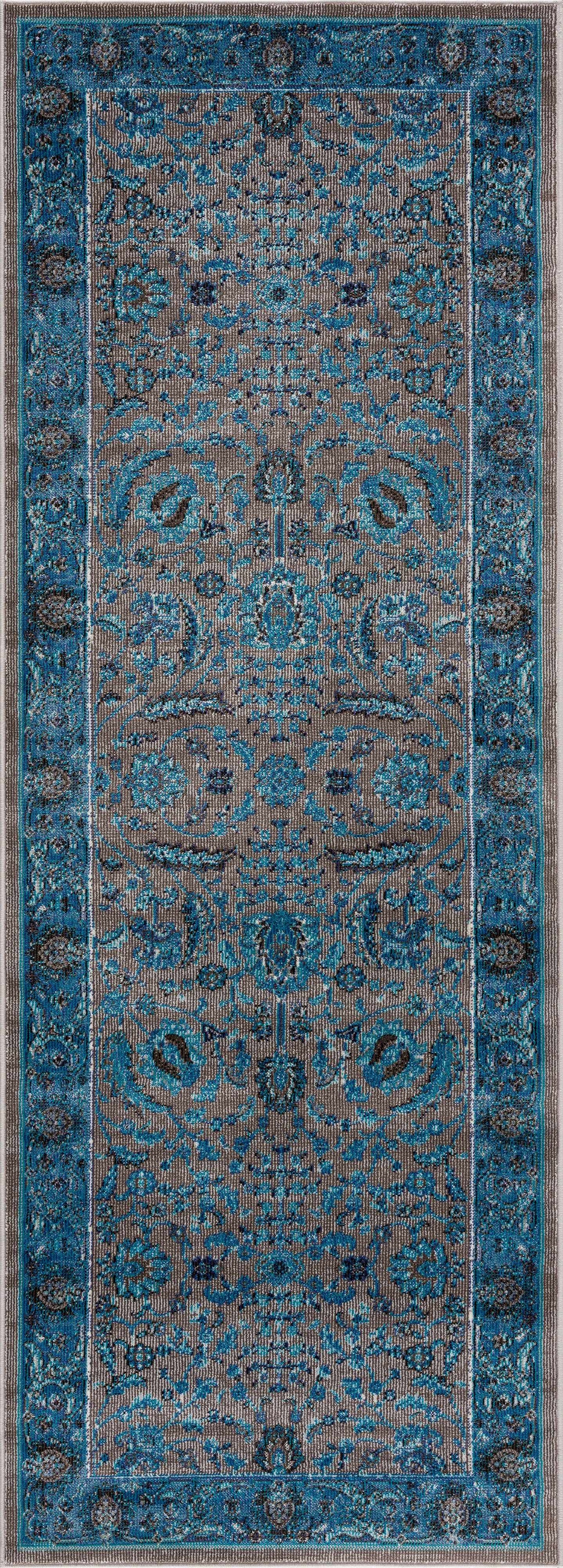 Mardina Turquoise Area Rug - Clearance by Boutique Rugs