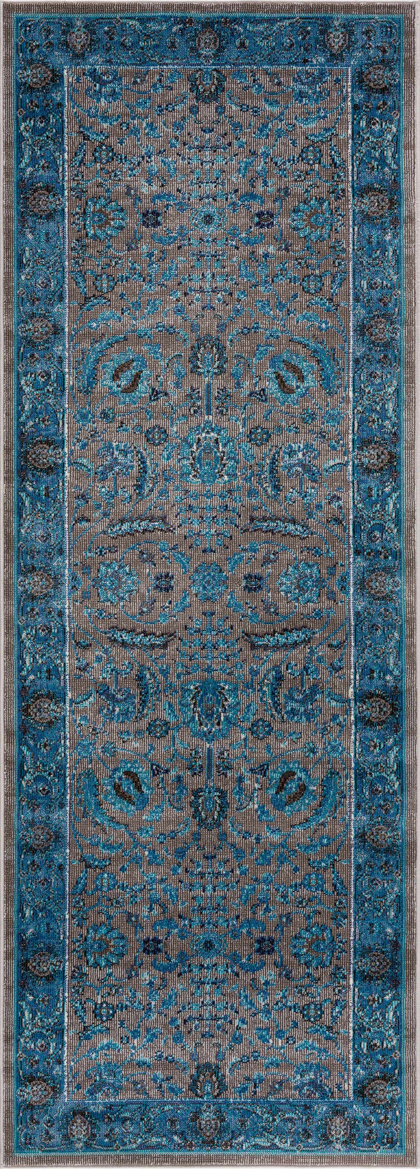 Mardina Turquoise Area Rug - Clearance by Boutique Rugs