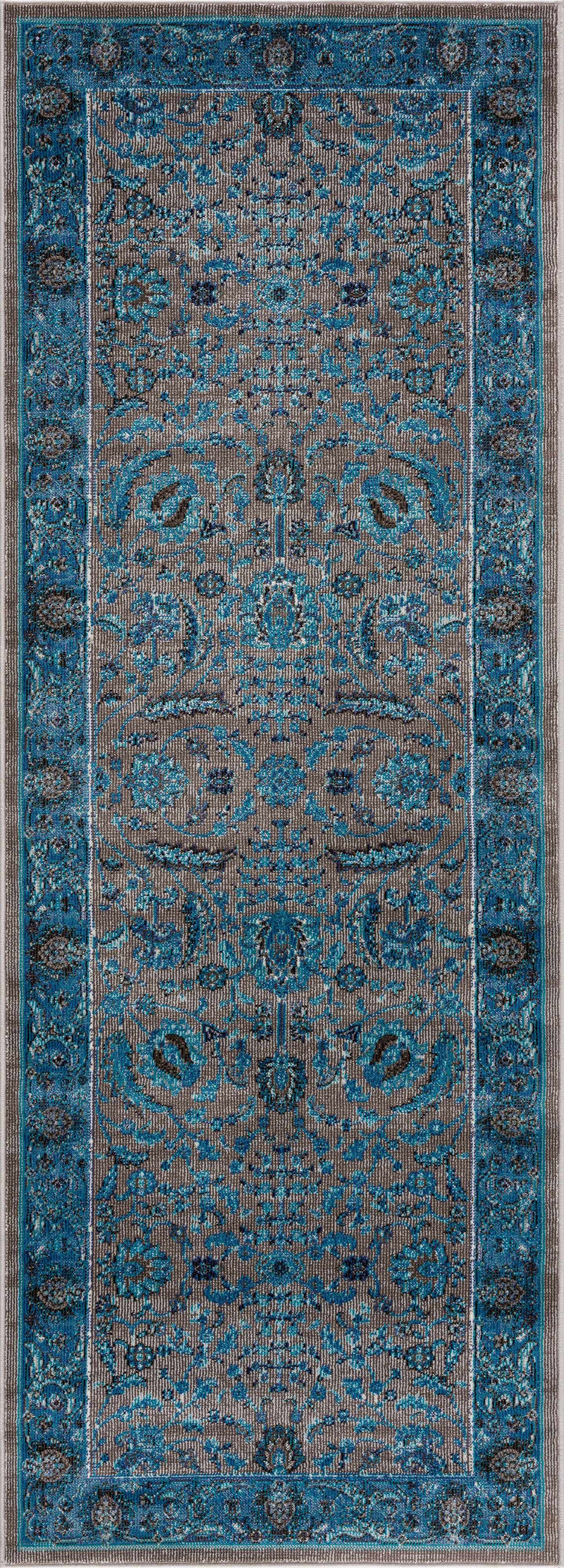 Mardina Turquoise Area Rug - Clearance by Boutique Rugs