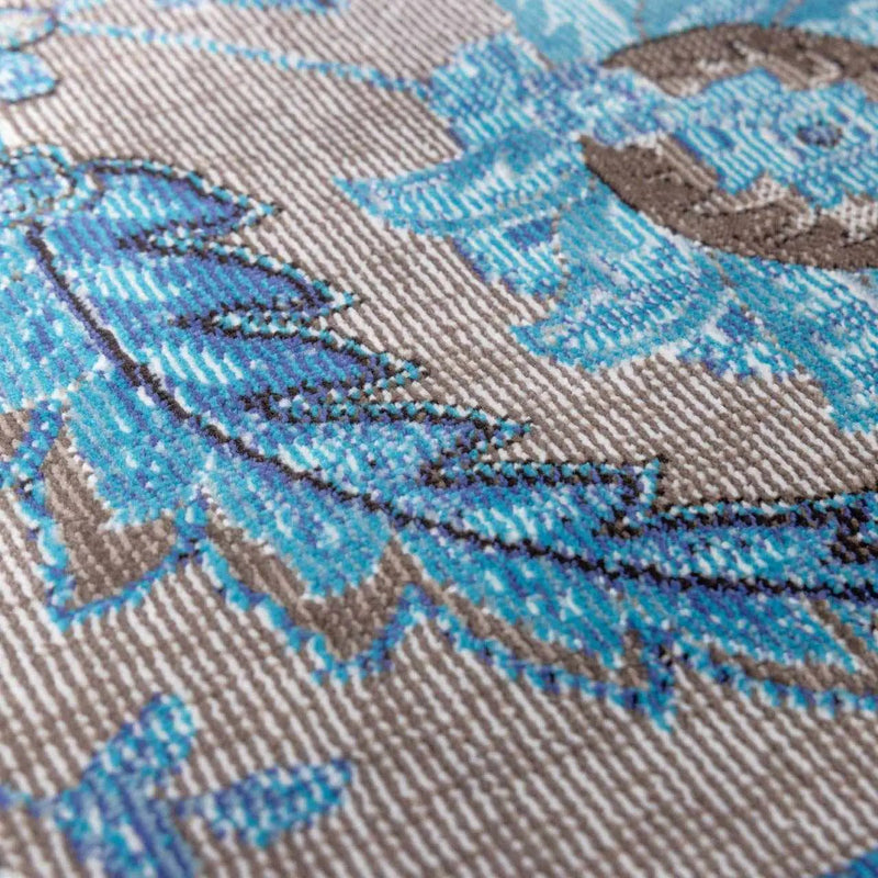 Mardina Turquoise Area Rug - Clearance by Boutique Rugs