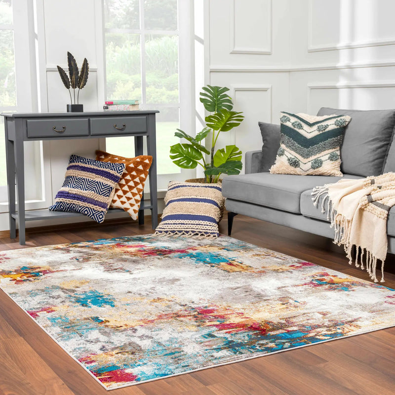 Mardin Abstract Area Rug - Clearance by Boutique Rugs