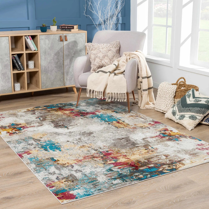 Mardin Abstract Area Rug - Clearance by Boutique Rugs