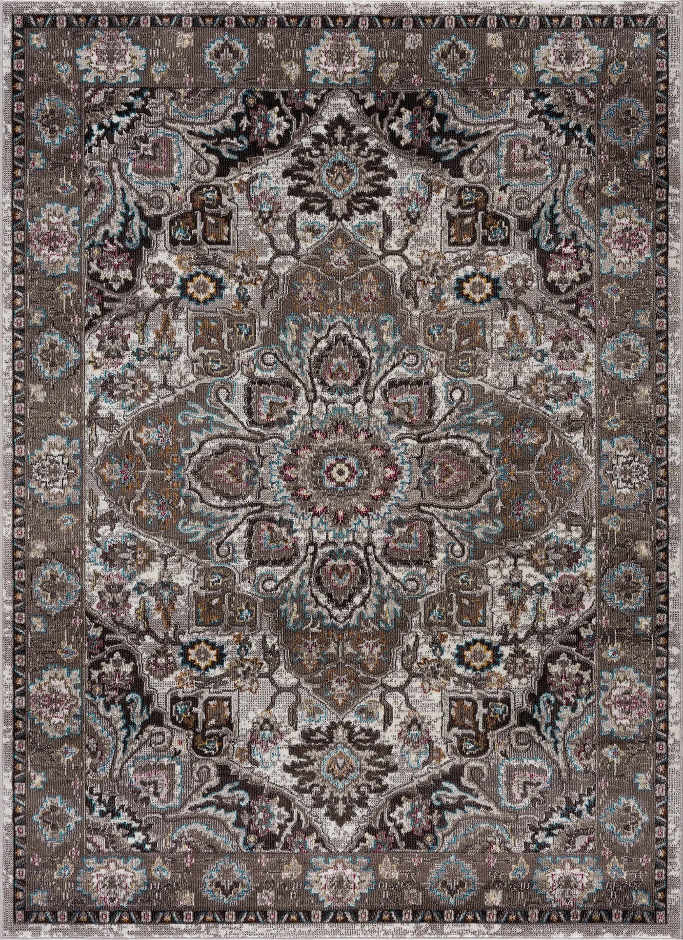 Mardin Brown Area Rug - Clearance by Boutique Rugs