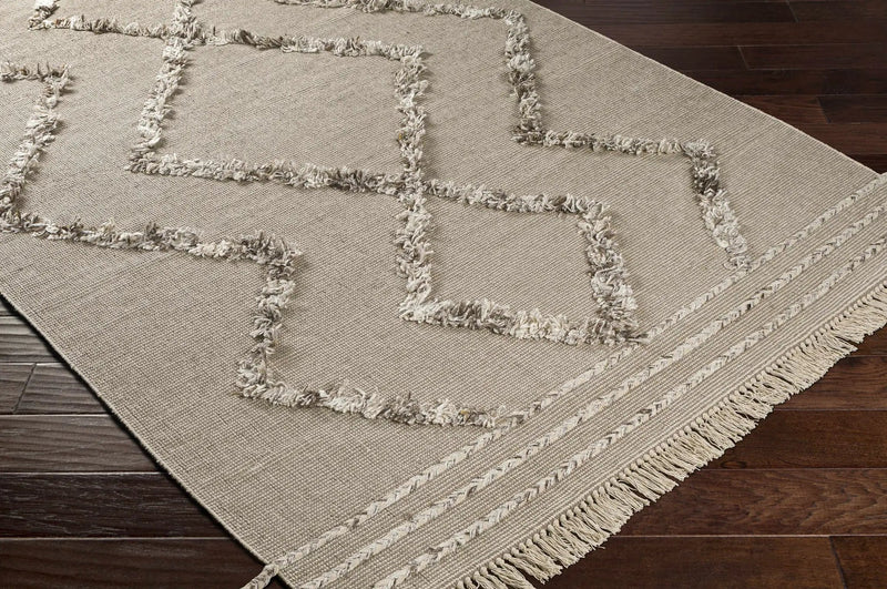 Marleston Taupe High-Low Rug - Clearance by Boutique Rugs