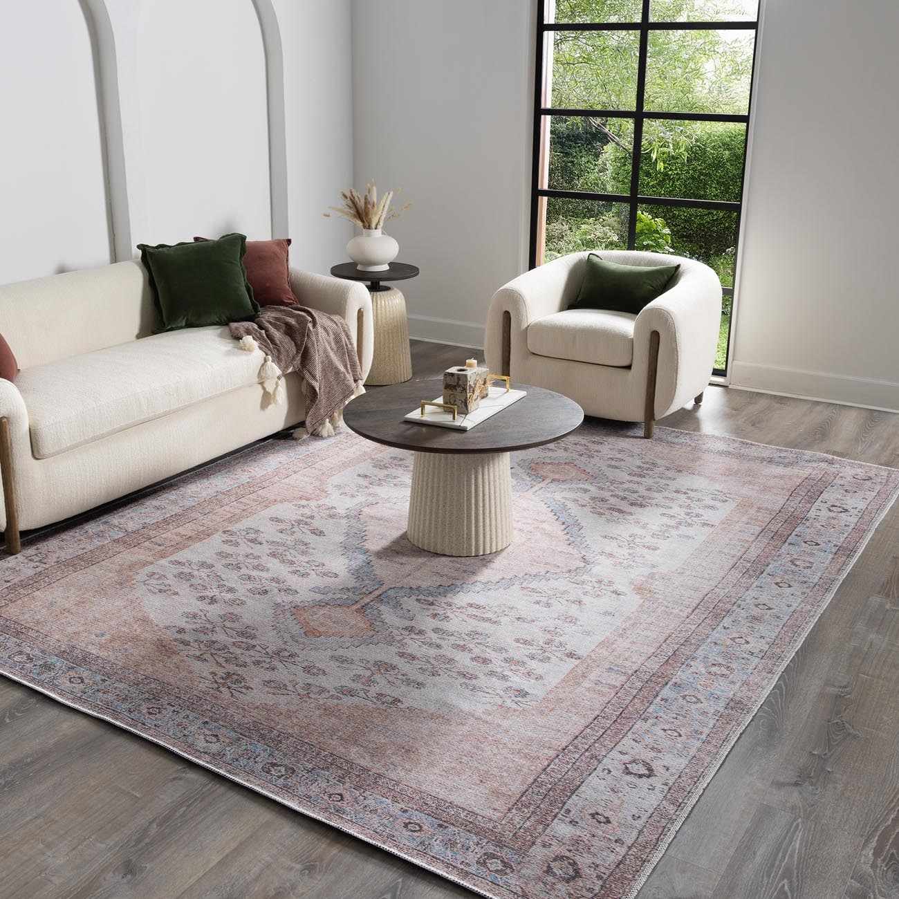 Moora Washable Area Rug by Boutique Rugs