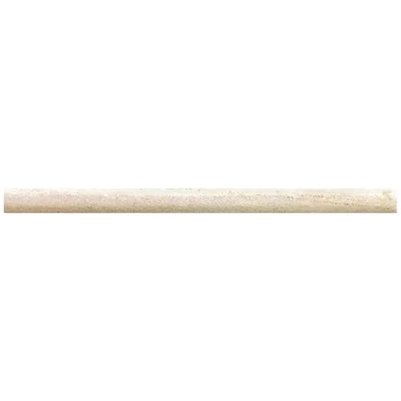 Light Beige 0.5x12 Polished Crystal Sand Pencil Marble Tile Trim (10 pack, 0.5 sq ft/case) by Apollo Tile