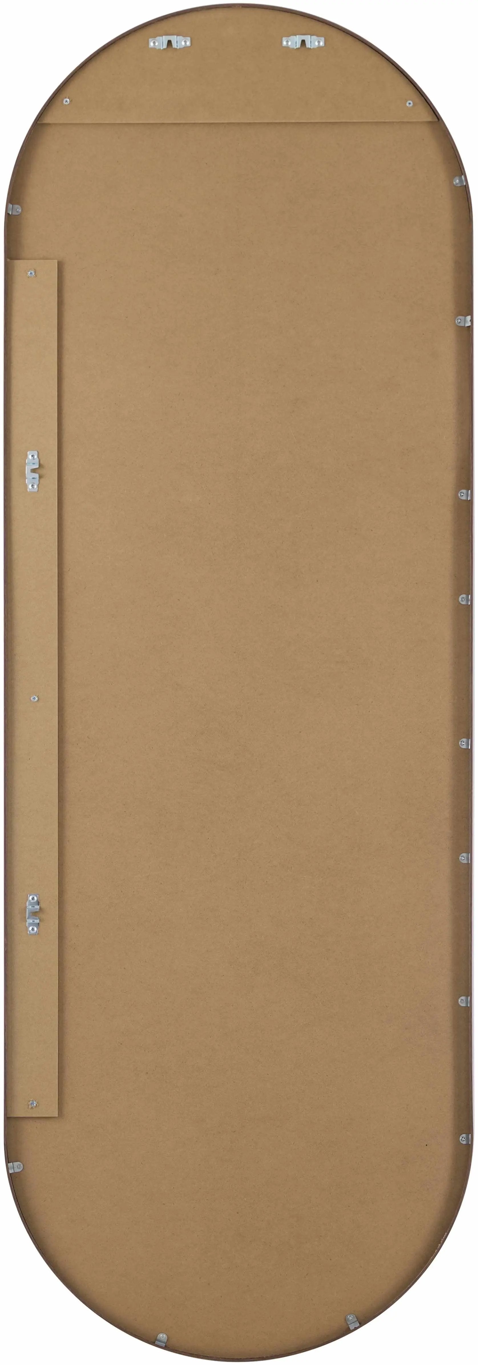 Marmelete Dark Brown Mirror by Boutique Rugs