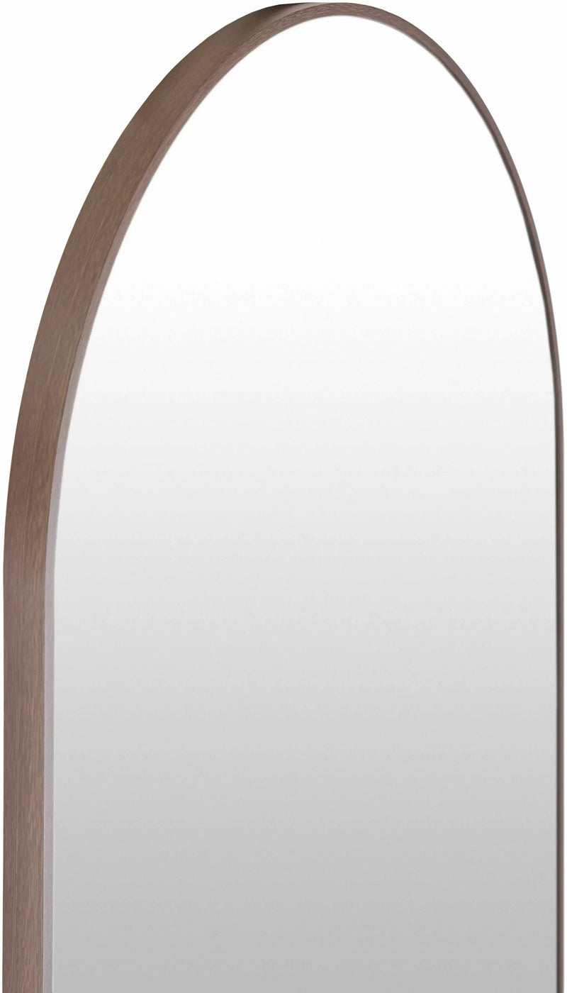 Marmelete Dark Brown Mirror by Boutique Rugs