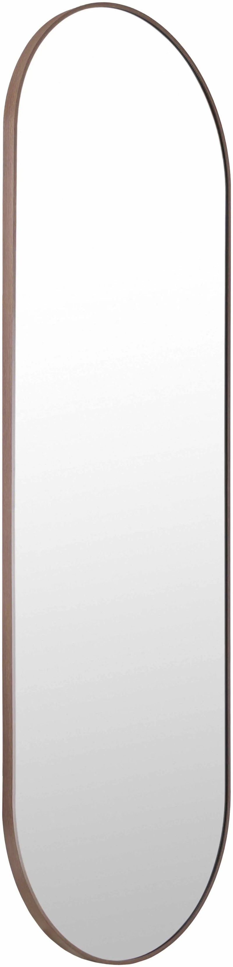 Marmelete Dark Brown Mirror by Boutique Rugs
