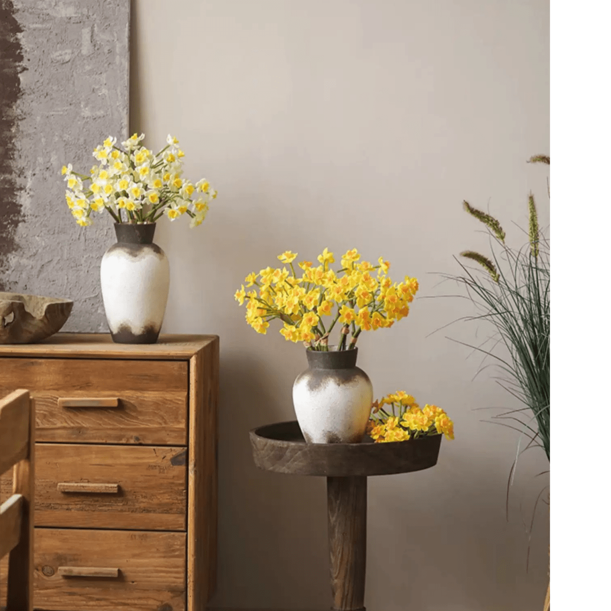 Faux Daffodil Bundle 24" Tall by RusticReach