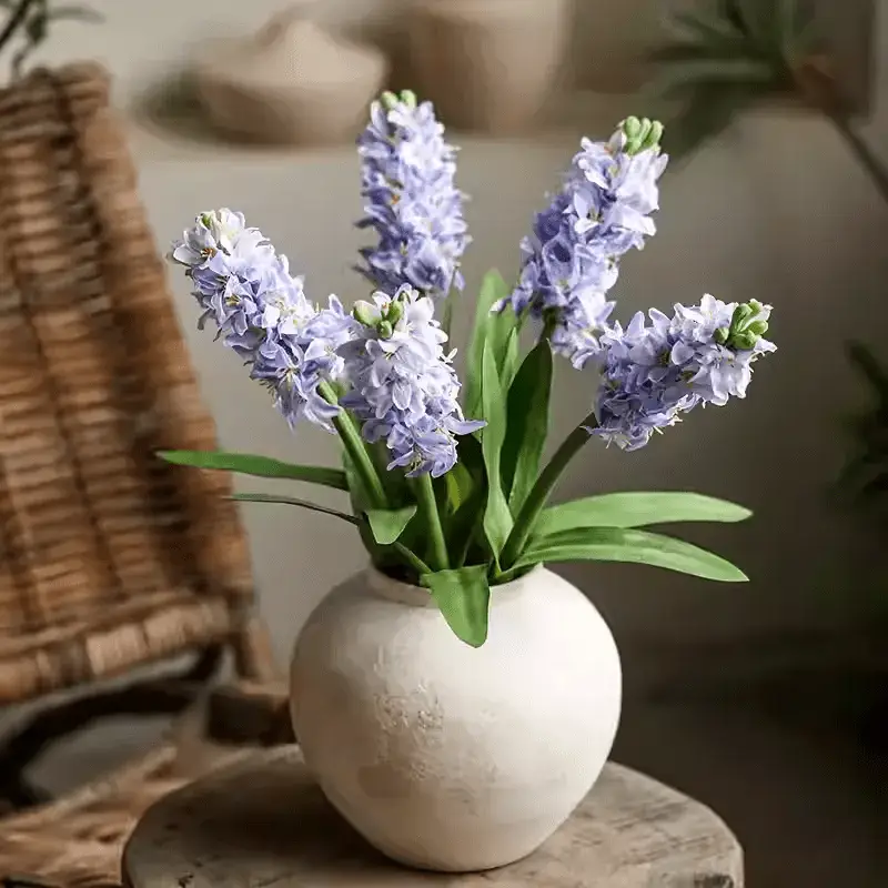 Spring Artificial Hyacinth Stem 16" Tall by RusticReach